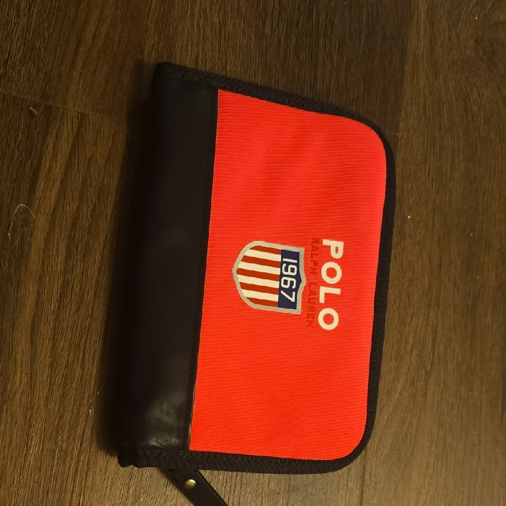 Polo by Ralph Lauren Red and Black Wallet